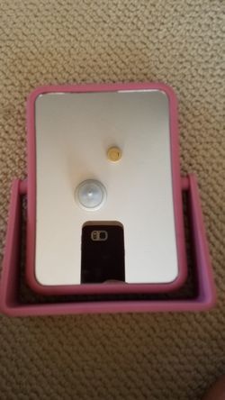 Danielle Creations 2 Sided Mirror Pink