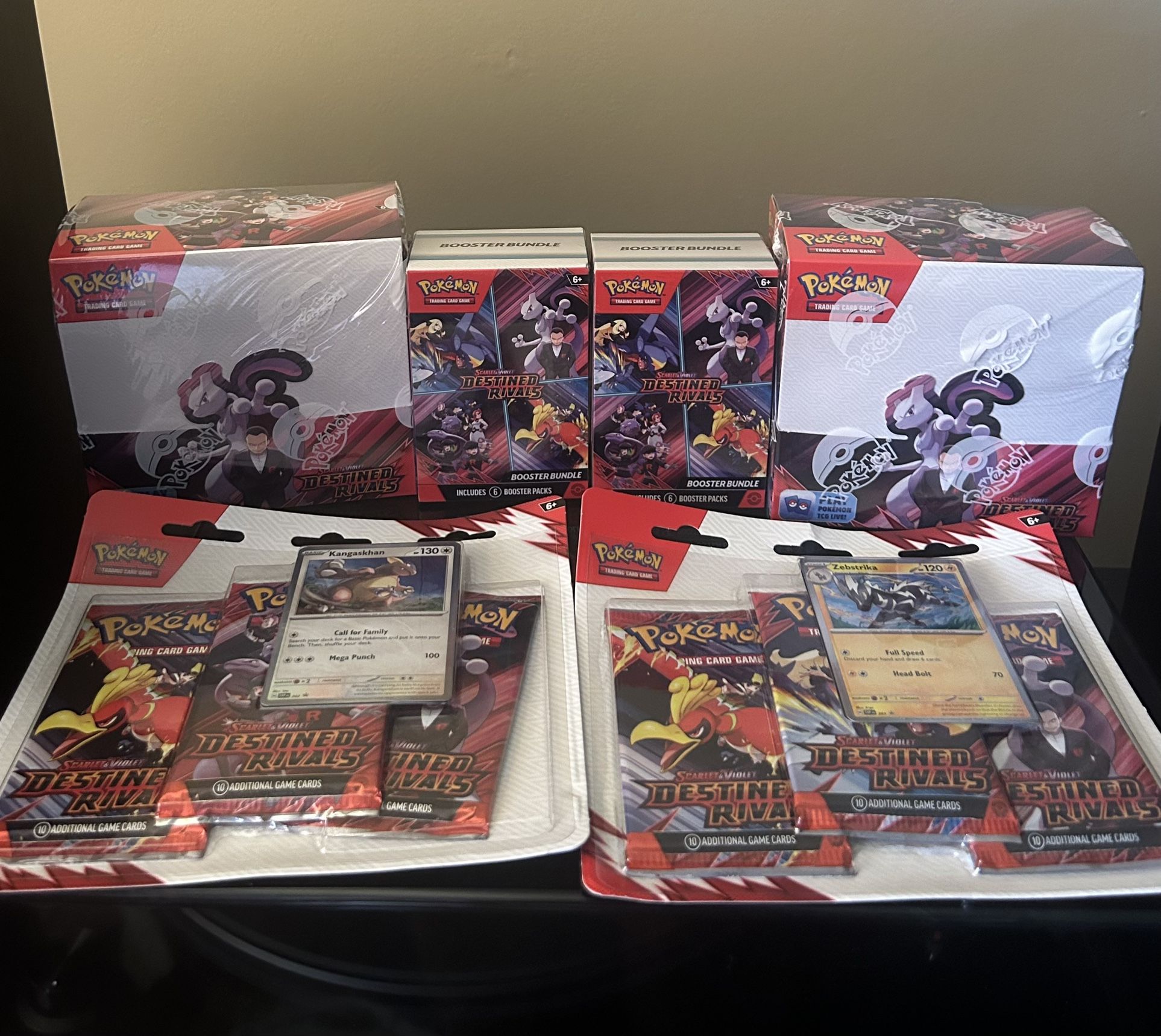 Pokemon Destined Rivals Brand New Sealed Booster Boxes Bundles Blisters