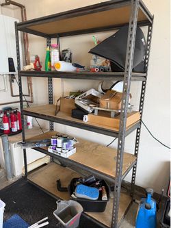 Heavy Duty Metal Garage Storage Shelf – 5 Tier