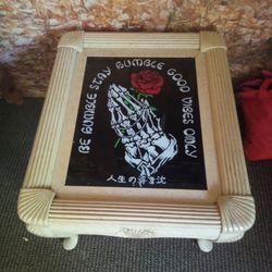 Hand Painted Coffee Table 