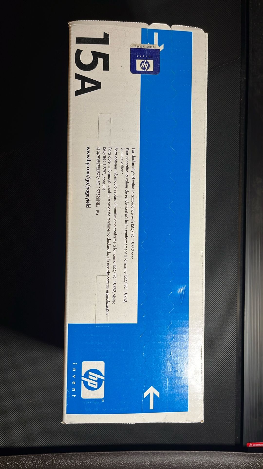 HP LaserJet 15A Print Cartridge