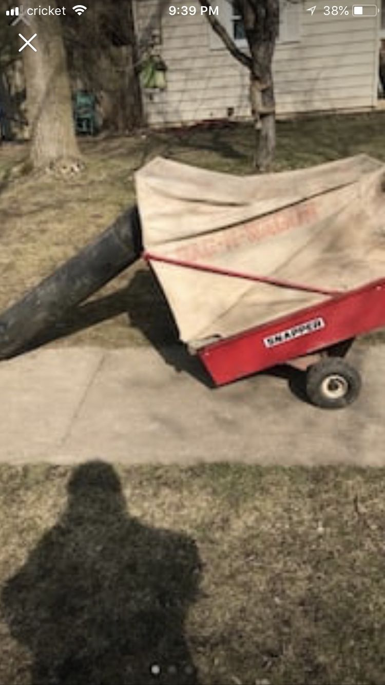 Snapper bag n wagon tractor trailer