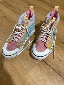 Vans High-Top Sneakers Multicolor Pastel
