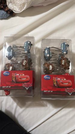 Disney cars curtain hooks