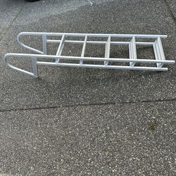 Five Step Aluminum Swim Ladder For Docs And Boats.