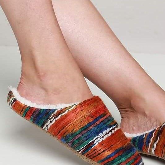 Bohemian hand woven slipper