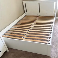 White Queen Size Bed Frame