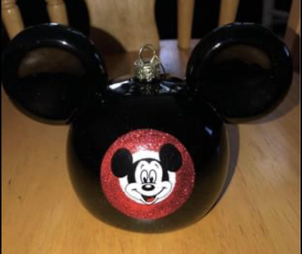 WDW Mickey Mouse Mouseketeer Ears Ornament NLA