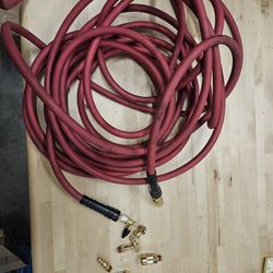 Brand New 50 Ft Husky Air Hose And Fittings