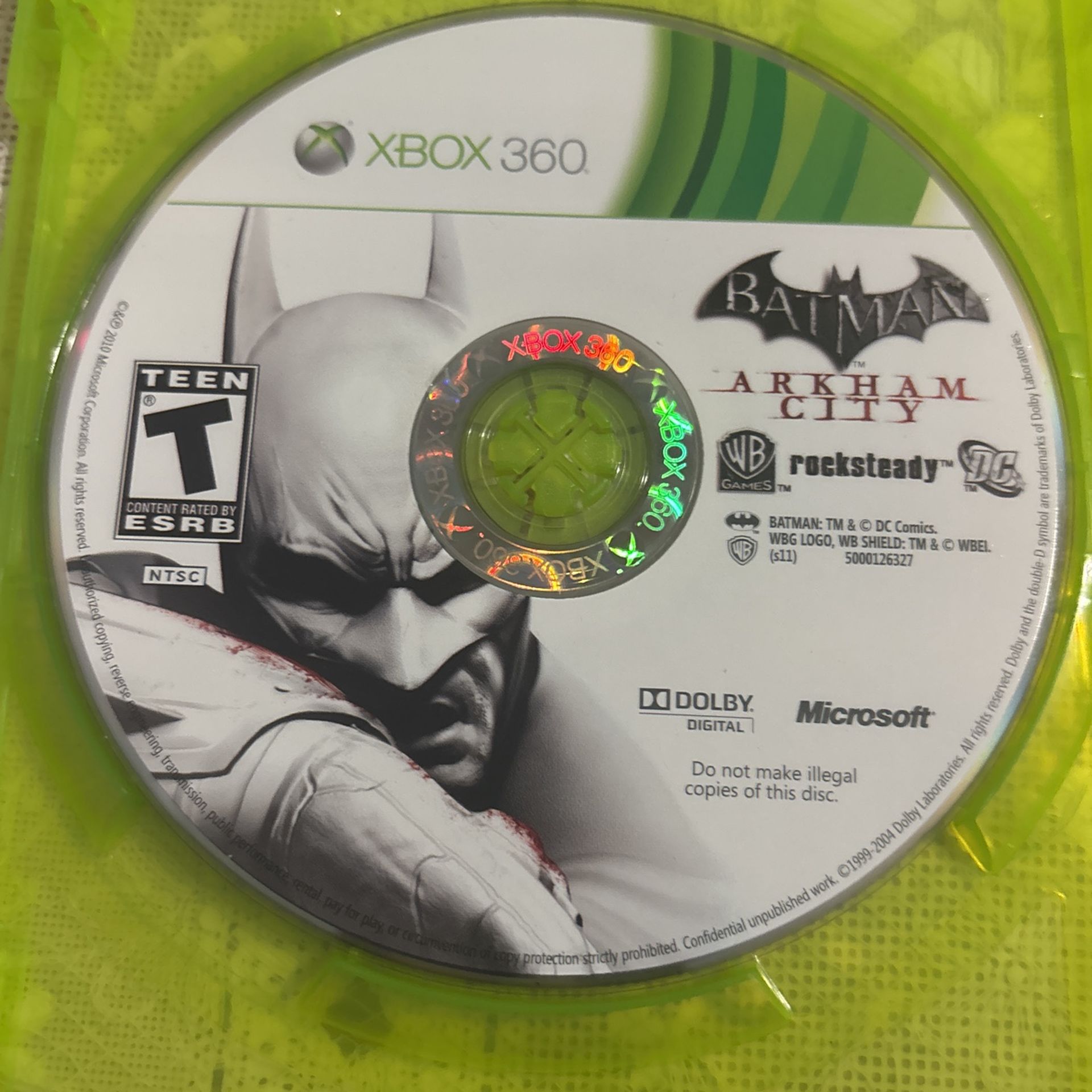 BATMAN ARKHAM CITY