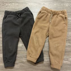 Toddler Teddy Fleece Joggers 