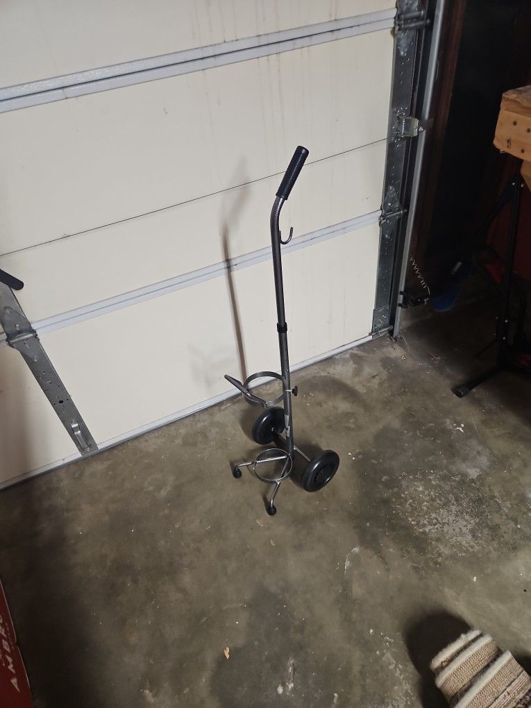 Oxygen Tank Cart