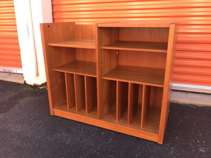 Teak Media Console