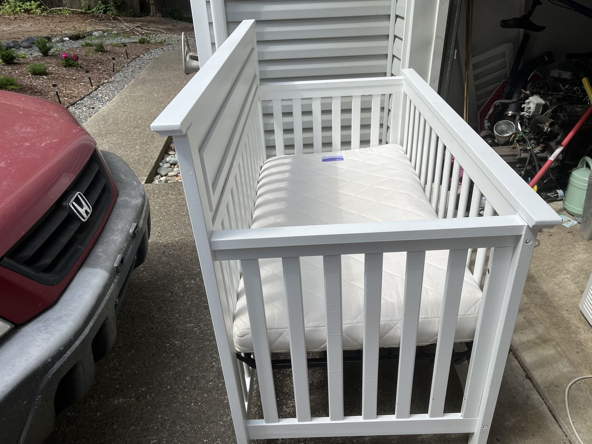 Crib And Mattress