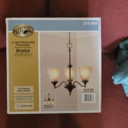 HAMPTON BAY CHANDELIER 
