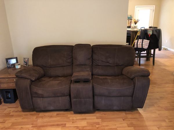 Brushed Leather Sofa For In Rock Spring Ga Offerup