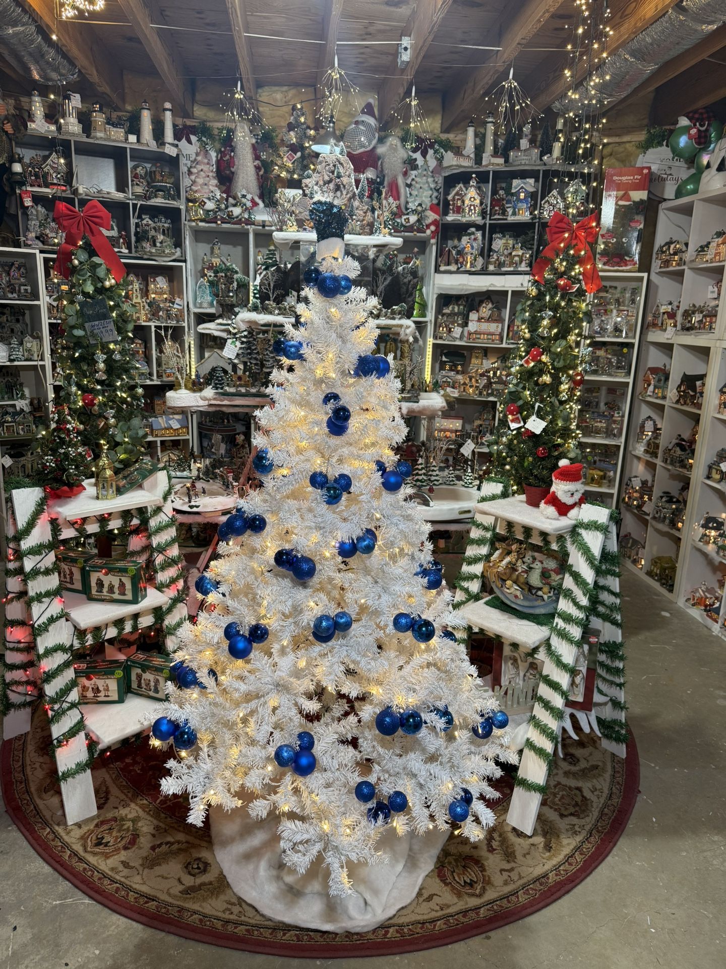 White Christmas Tree Prelit 6ft