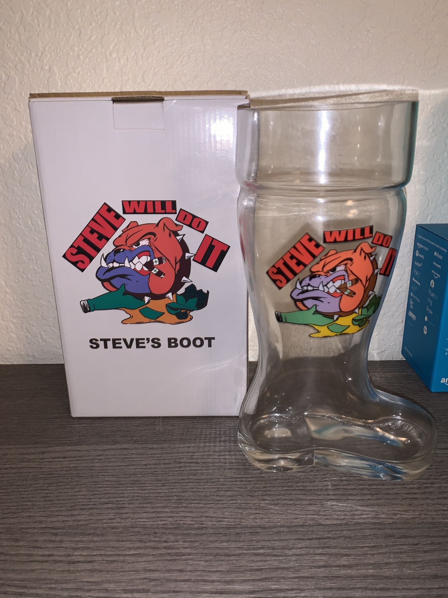 Steve will do it glass Boot