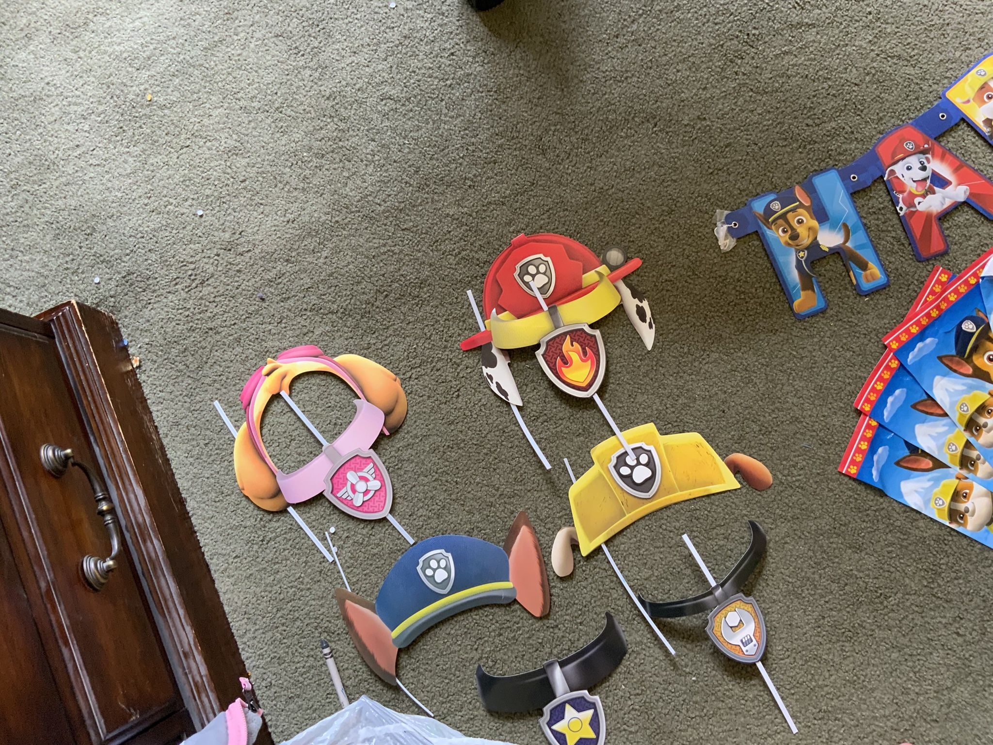 Paw Patrol Unopened Themed Birthday Party Decorations