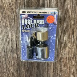 stop water theft and waste hose Bibb lock