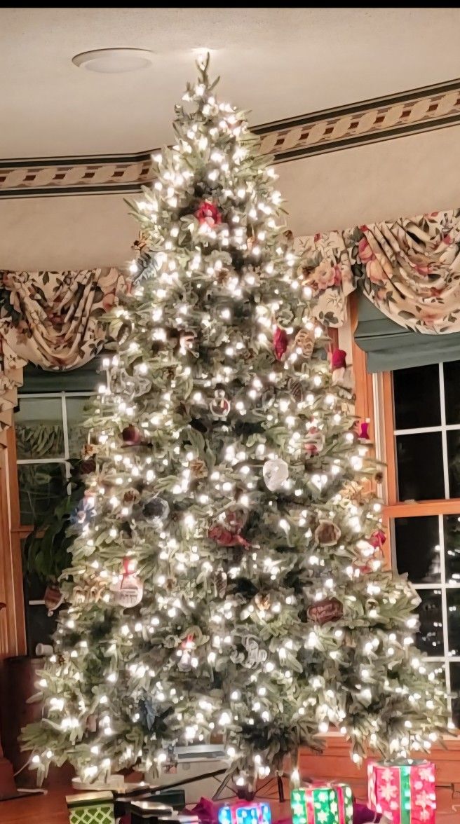 9 Ft Holiday Living Pre Lit Hayden Pine Christmas Tree 🎄 