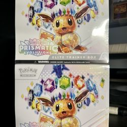 Prismatic Evolutions ETBs