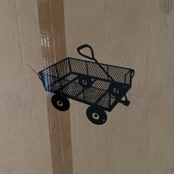 Bilt Hard Steel Garden Cart With Flat-free Tires