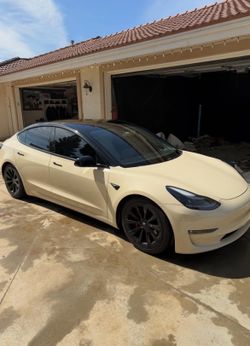 Tesla Car Wrap Material