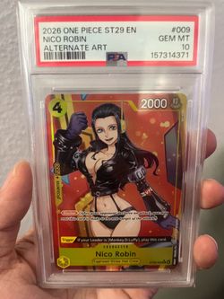 PSA 10 one piece EGGHEAD Nico Robin