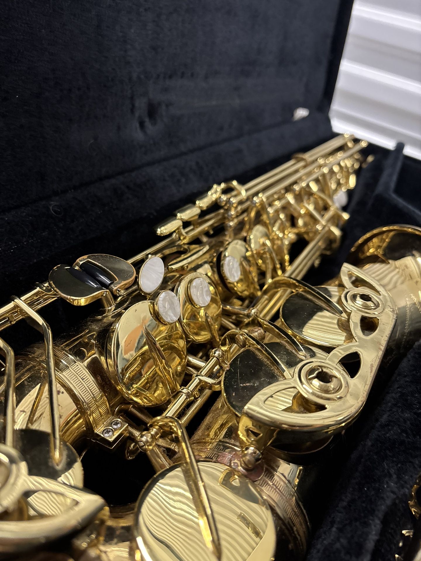 Alto Saxophone With Reeds