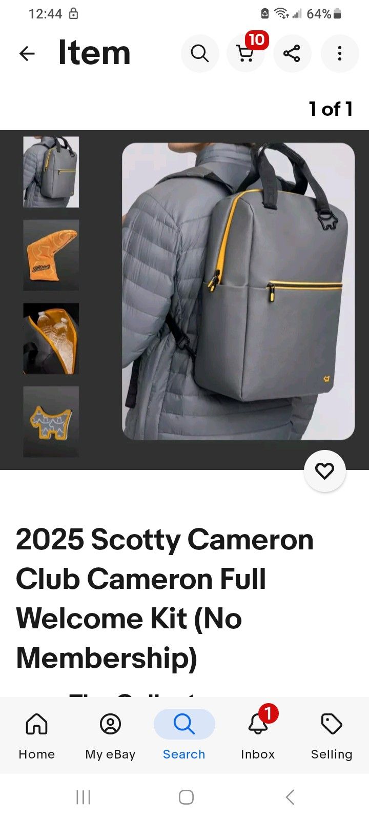 Scotty Cameron Membership Kit