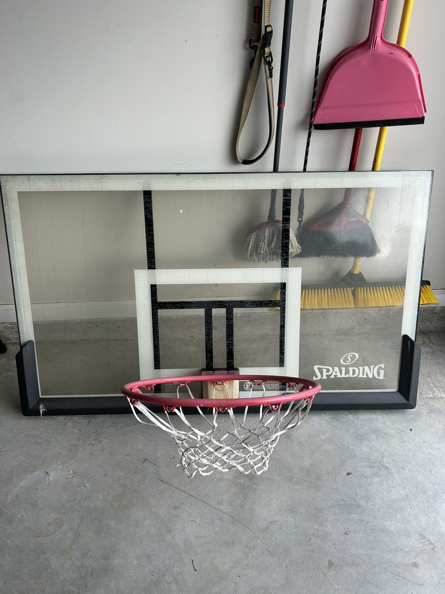 Adjustable Plexiglass Basketball Goal