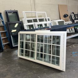 Vinyl Windows And Doors Black White Almond Frame 