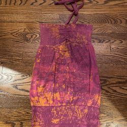 Vintage Tube Top With Neck Strap 
