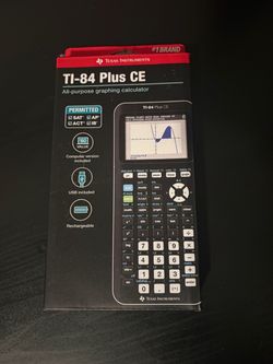 Texas Instruments TI-84 Plus CE Graphing Calculator