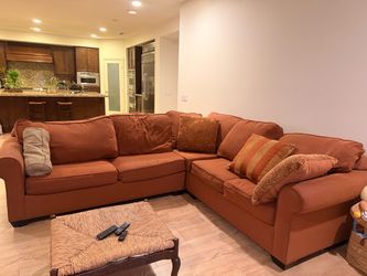 Large 2-Piece Sectional Sofa – Excellent Condition – $400 OBO
