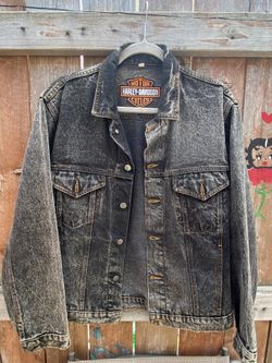 Vintage Harley Davidson Denim Jacket (From 1984) Size Medium $100