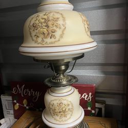 Vintage Hurricane Lamp 