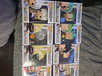 One piece funkos lot