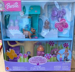 New Barbie Posh Pets Pet Park Playset 2003