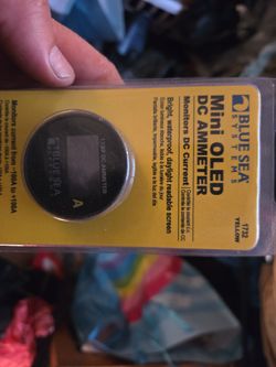 Mini pledge DC ammeter model 1732