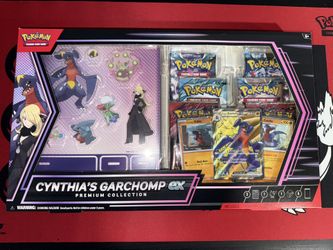 Cynthia’s Garchomp EX Premium Collection Pokemon TCG