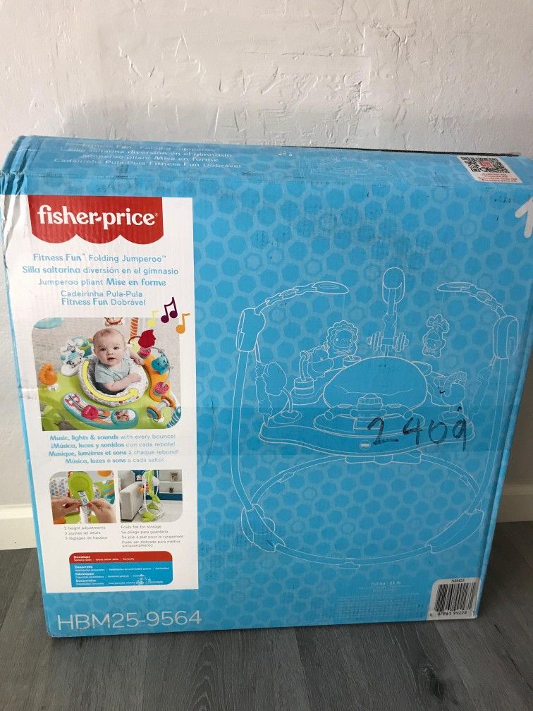 **NEW** Fisher Price Folding Jumperoo with Music, Sounds And Lights **NEW**