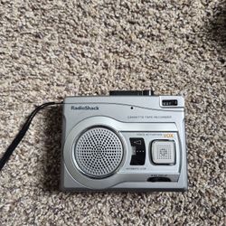 Radio Shack Cassette Tape Recorder 