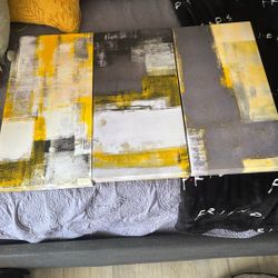 3 Piece Canvas Painting