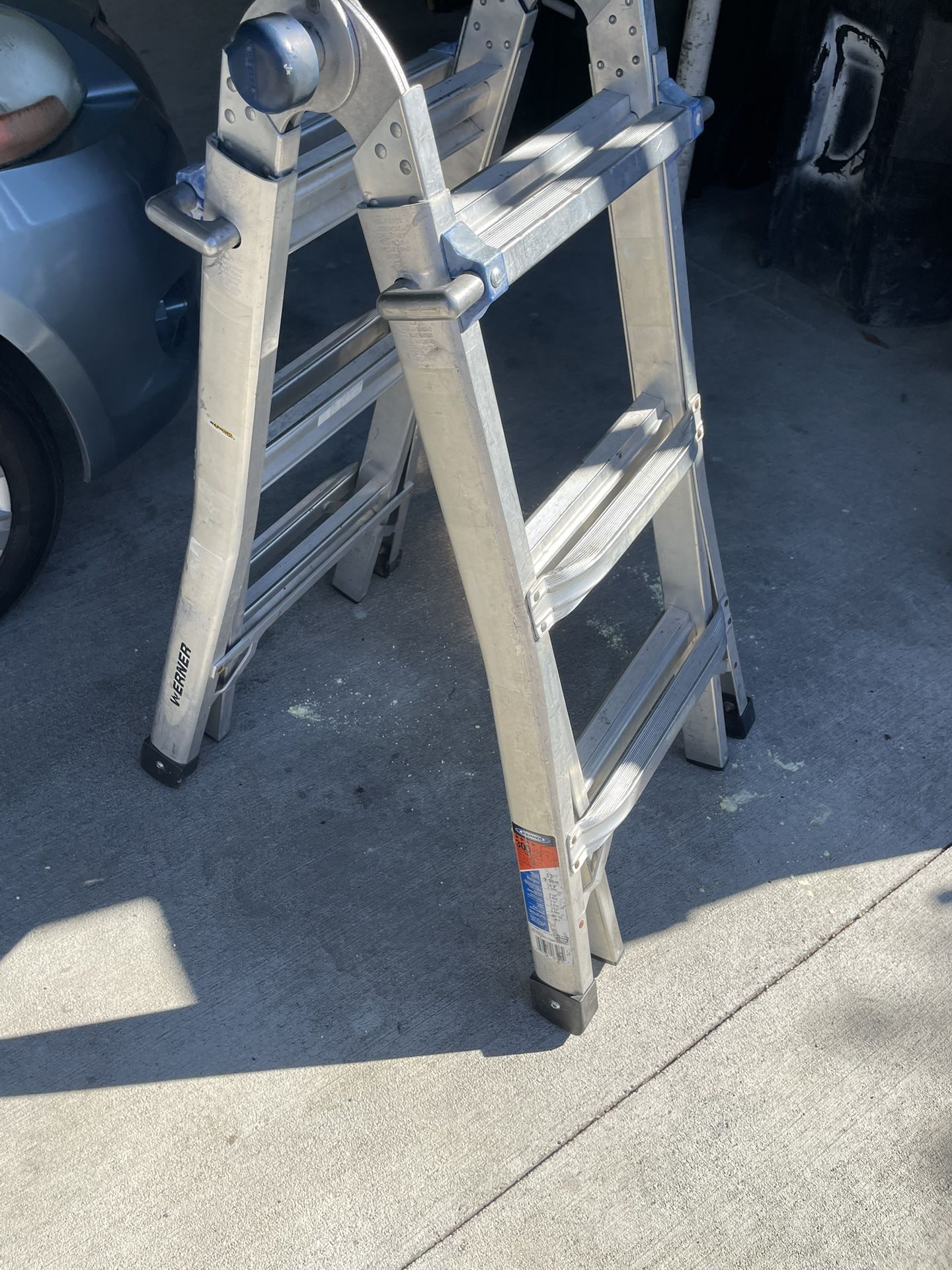 Werner 13 ‘telescoping Ladder -  5 Ladders In One