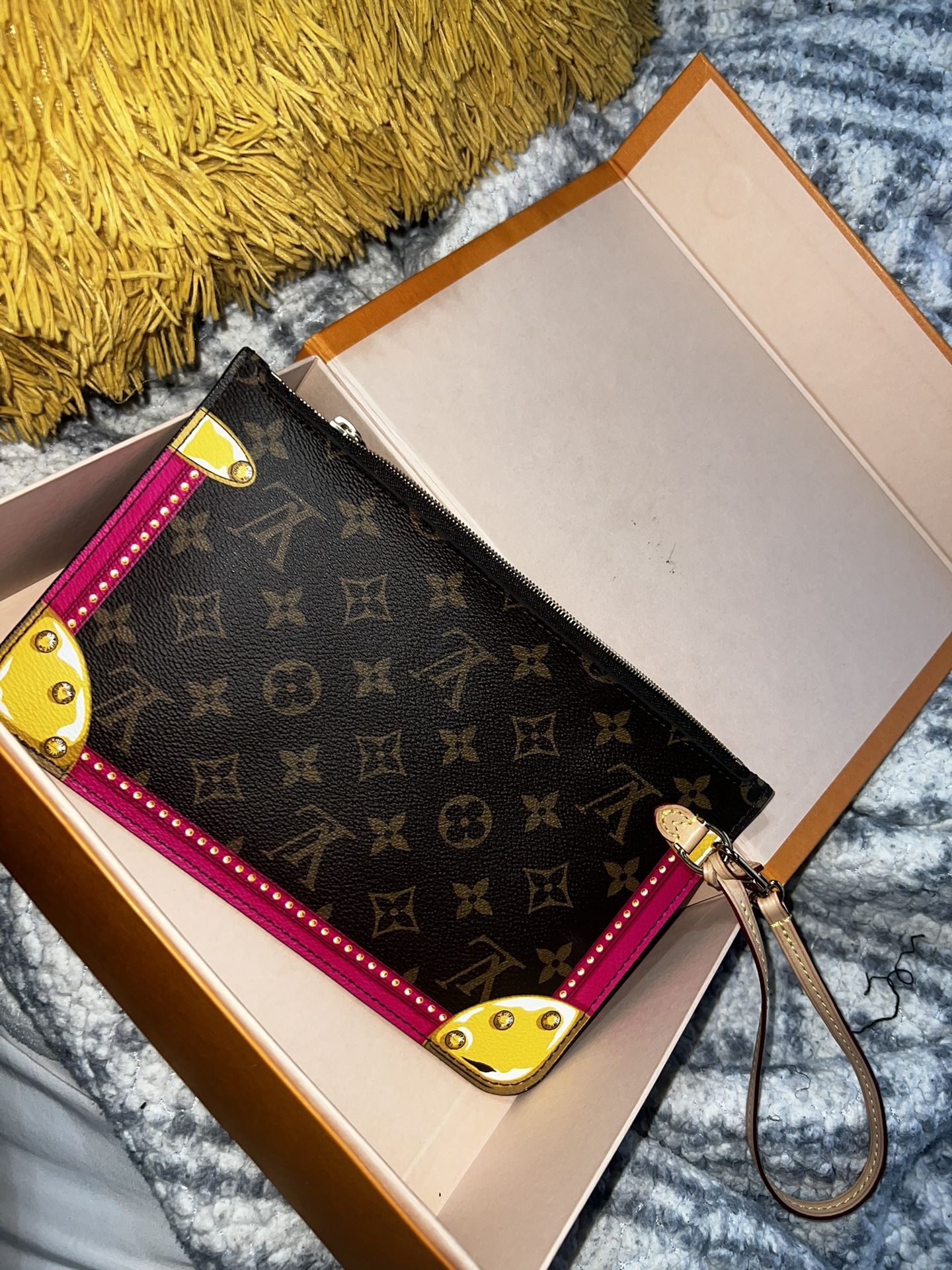 Brand New Louis Vuitton Wristlet – Summer Trunk Collection