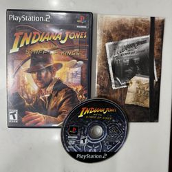 Indiana Jones and the Staff of Kings PlayStation 2 PS2 Video GAME