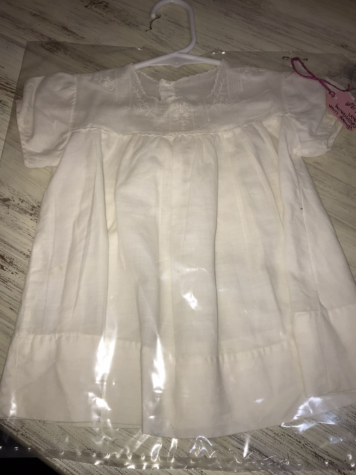 Babies christening outfit