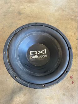 10” Polk Audio subwoofer